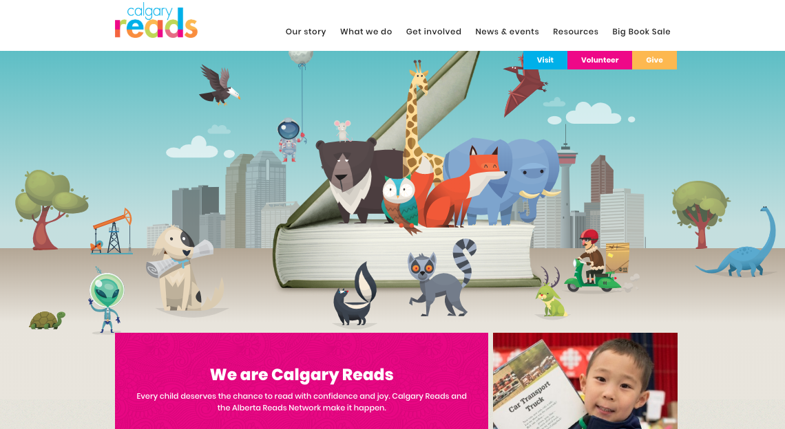 Calgary Reads Home Page